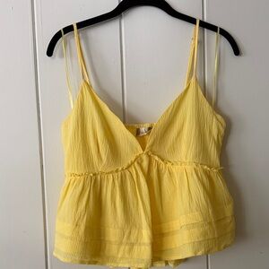 Altar’d State Yellow Women's Top